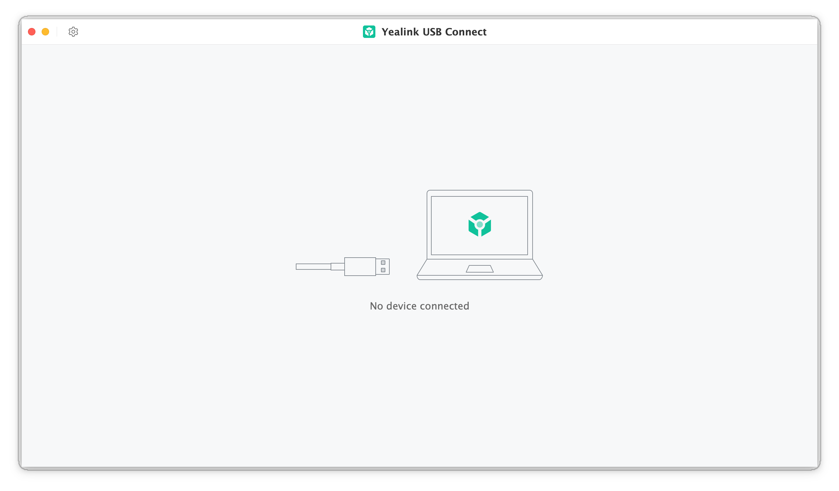 Yealink USB Connect - ingen enhet funnet